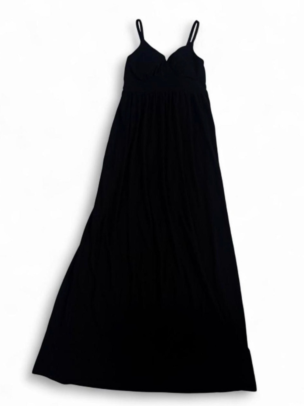 Rue21 Black Spaghetti-Strap Maxi Dress